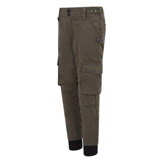 Ryan Cargo Olive Green Trousers - available at Veloce Club