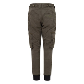 Ryan Cargo Olive Green Trousers - available at Veloce Club