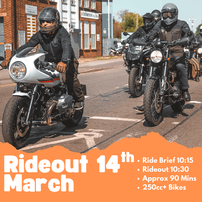 Sat 14th March: Motorcycle ride out from Veloce Club, Hitchin