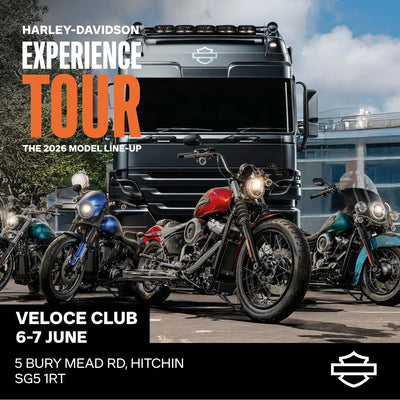 Sat 6 - Sun 7 June: Harley - Davidson Experience - available at Veloce Club