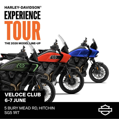 Sat 6 - Sun 7 June: Harley - Davidson Experience - available at Veloce Club