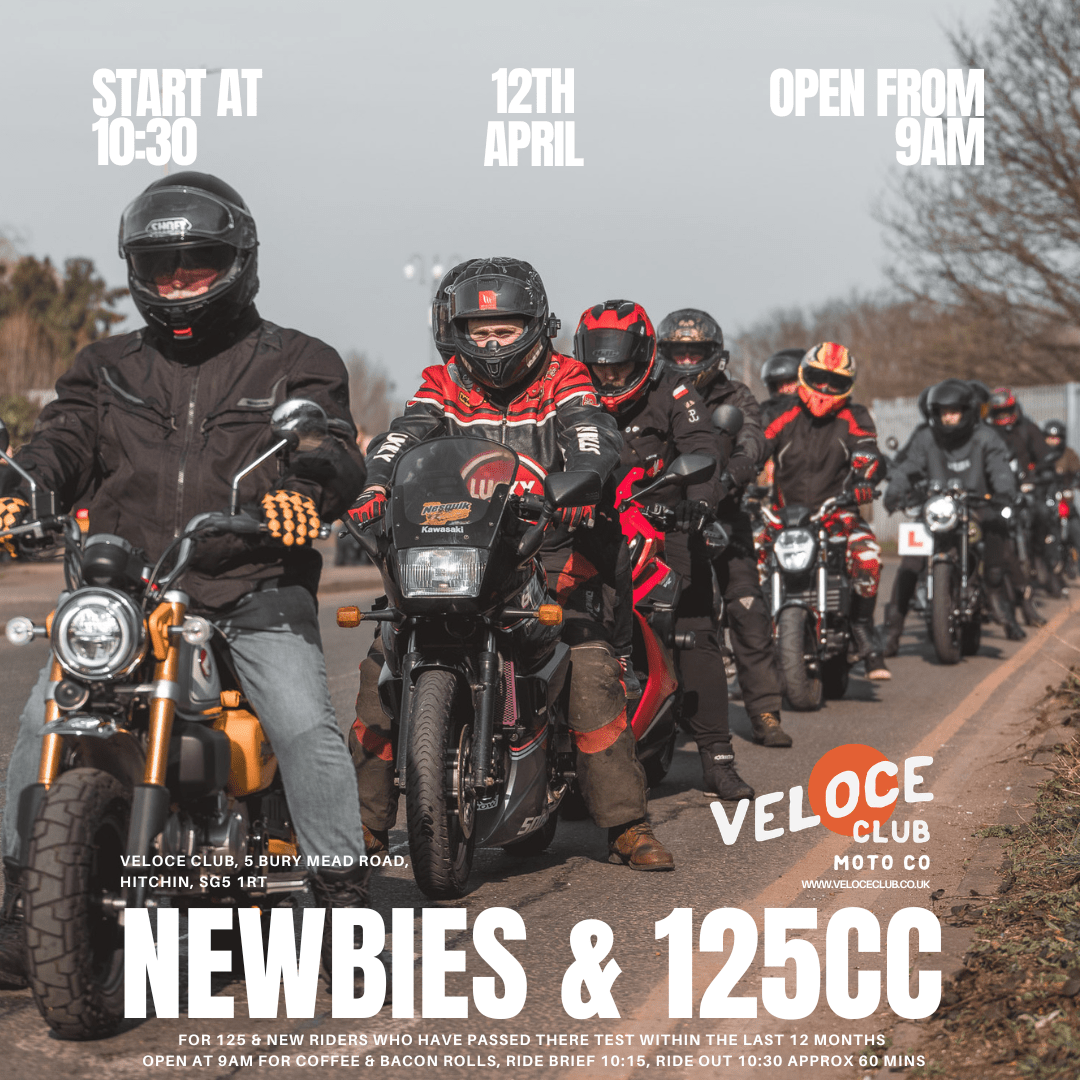 Sun 12th April: Newbies & 125cc Ride out