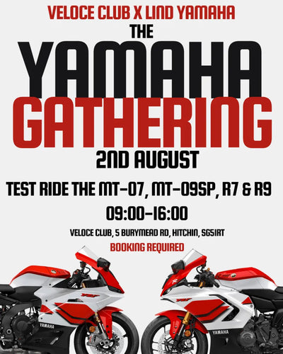 Sun 2 Aug: The Yamaha Gathering Veloce Club