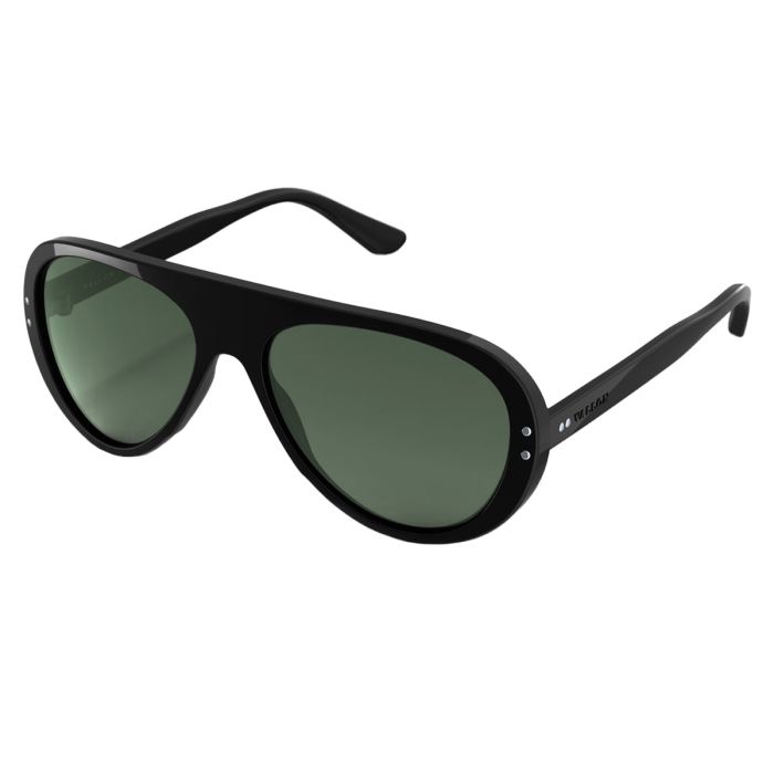 VALLON Moto Aviator Sunglasses in Black