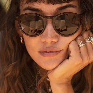 VALLON Waylons Sunglasses in Chestnut - available at Veloce Club