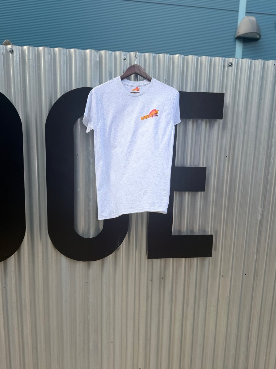 Veloce Club Electric Sunrise T-shirt in Light Grey