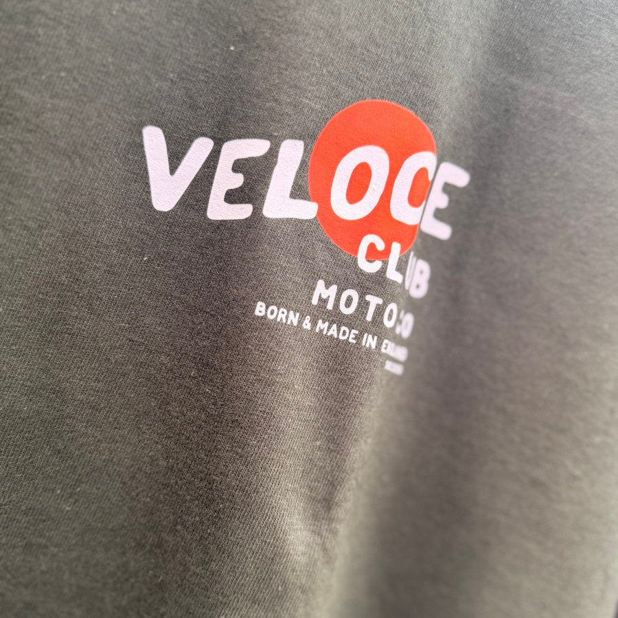 Veloce Club Fast Engines & Floppy Ears T-shirt in green