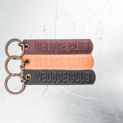 Veloce Club Flight tag 01 Motorcycle Keyring | Veloce Club