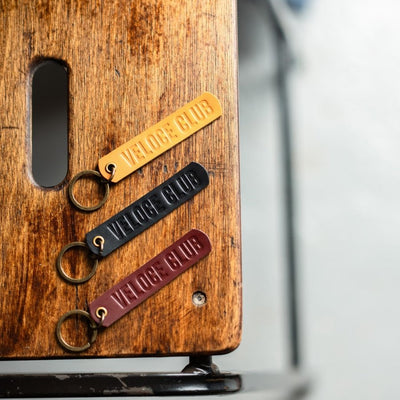 Veloce Club Flight tag 01 Motorcycle Keyring | Veloce Club