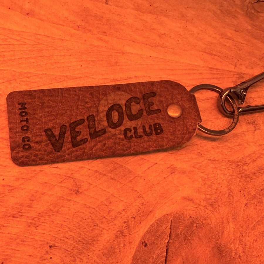 Veloce Club Flight tag 02 Motorcycle Keyring