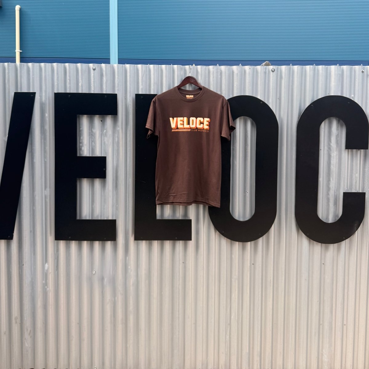 Veloce Club Malibu T-shirt in Brown