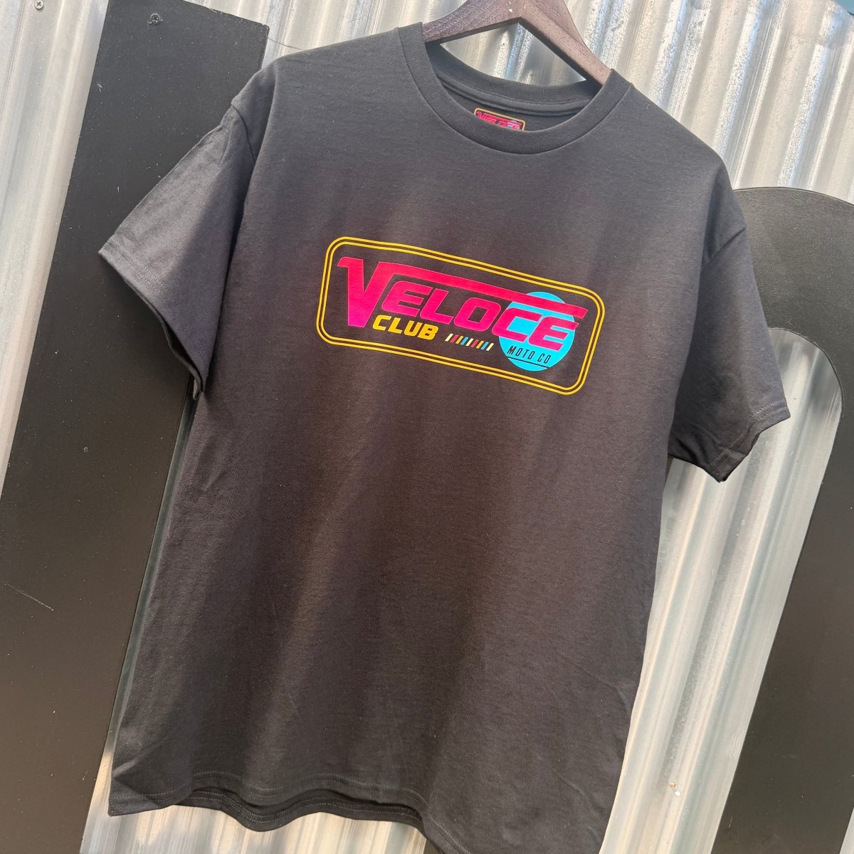 Veloce Club Neon 85 T-shirt in Blue