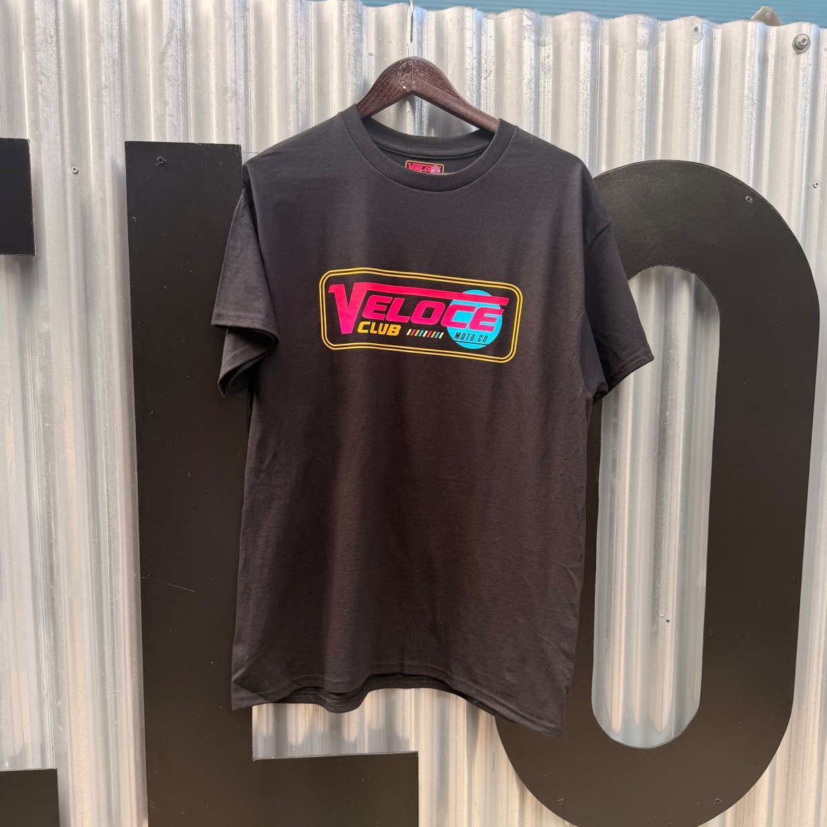 Veloce Club Neon 85 T-shirt in Blue
