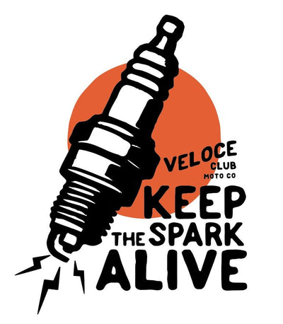 Veloce Club Spark Motorcycle T-shirt
