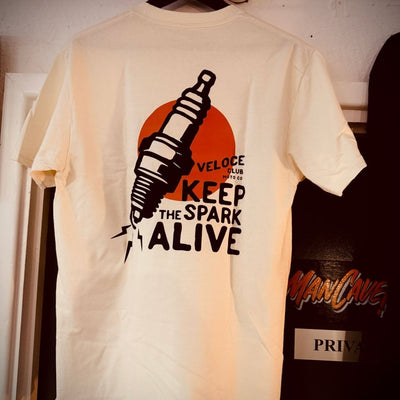 Veloce Club Spark Motorcycle T-shirt - available at Veloce Club