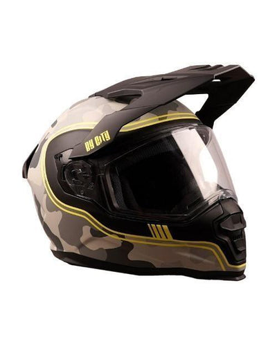 The By City Xtreme Adventure Motorcycle Helmet in Camo | Veloce Club