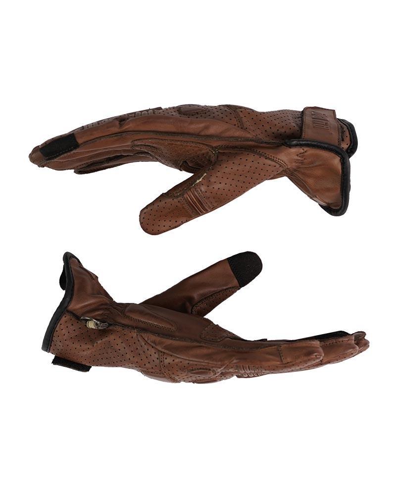 By City Pilot II Motorcycle Gloves Tan | Veloce Club