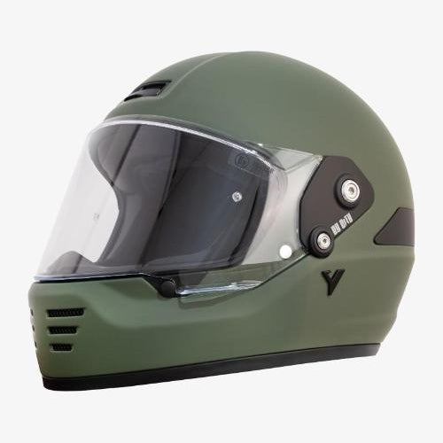 By City Rider 06 Motorcycle Helmet Matt Green | Veloce Club