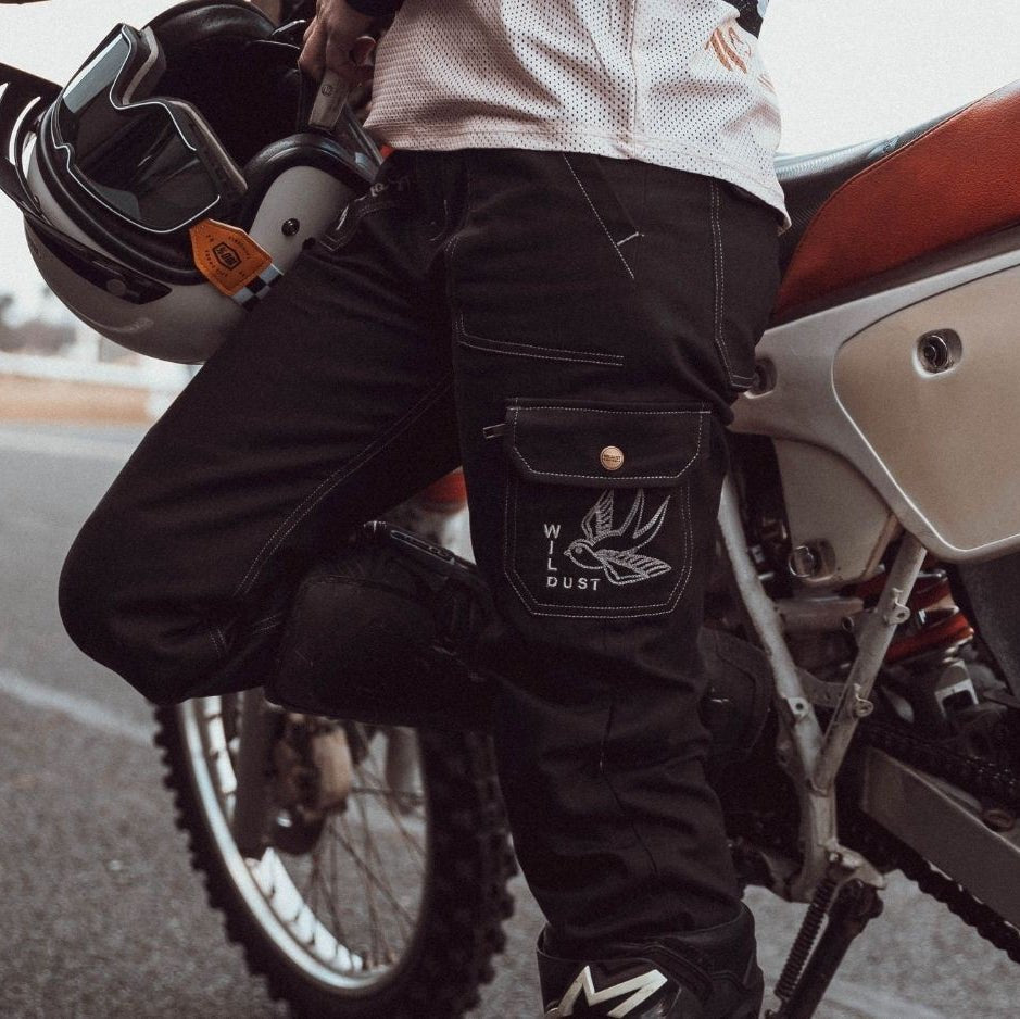 Wildust Sisters Cargo Overland Trousers - Black | Veloce Club