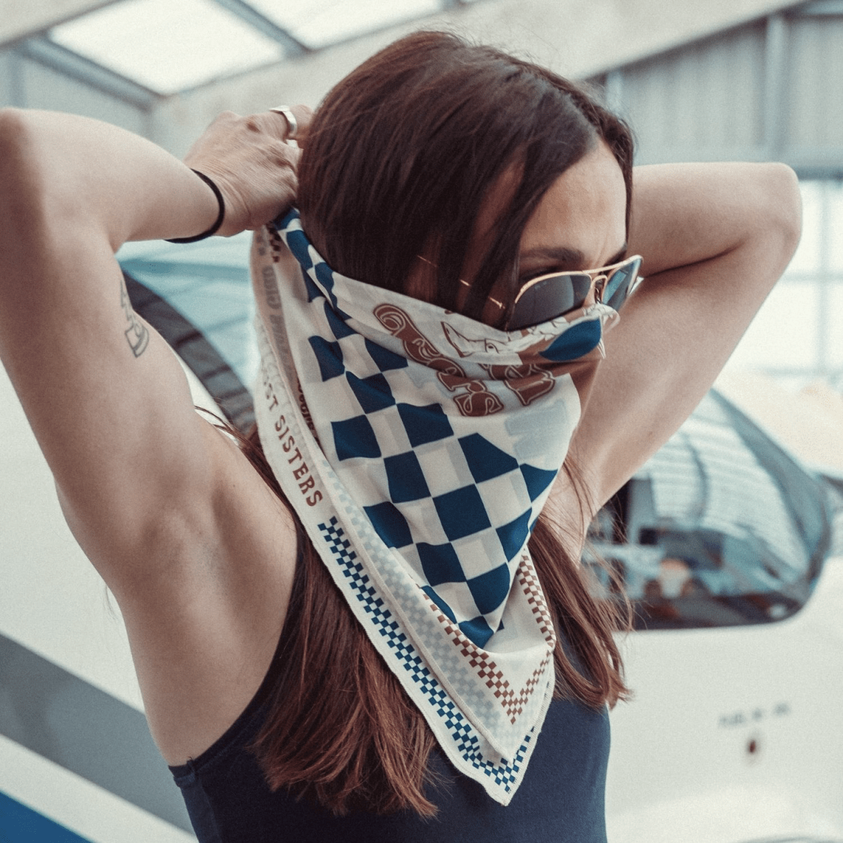 Wildust Sisters Classics Moto Scarf in Veloce Club
