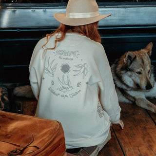 Wildust Sisters Escape Sweatshirt available at Veloce Club
