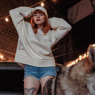 Wildust Sisters Escape Sweatshirt available at Veloce Club