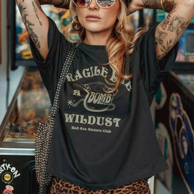 Wildust Sisters Fragile Wide Shirt | Veloce Club