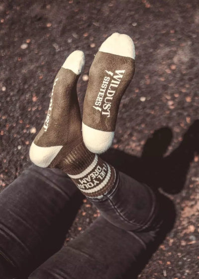 Wildust Sisters Fuel Your Dream Socks | Veloce Club