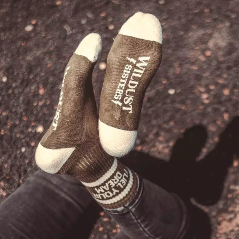 Wildust Sisters Fuel Your Dream Socks | Veloce Club
