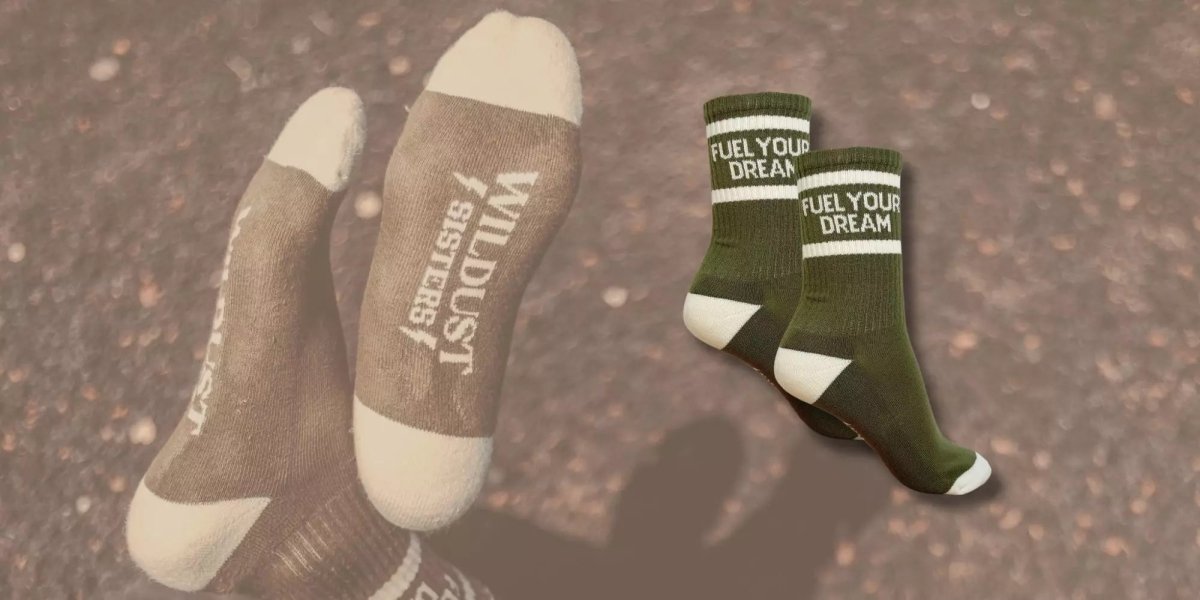Wildust Sisters Fuel Your Dream Socks | Veloce Club