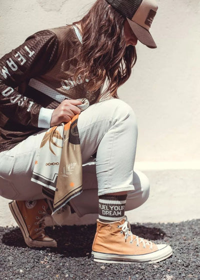 Wildust Sisters Fuel Your Dream Socks | Veloce Club