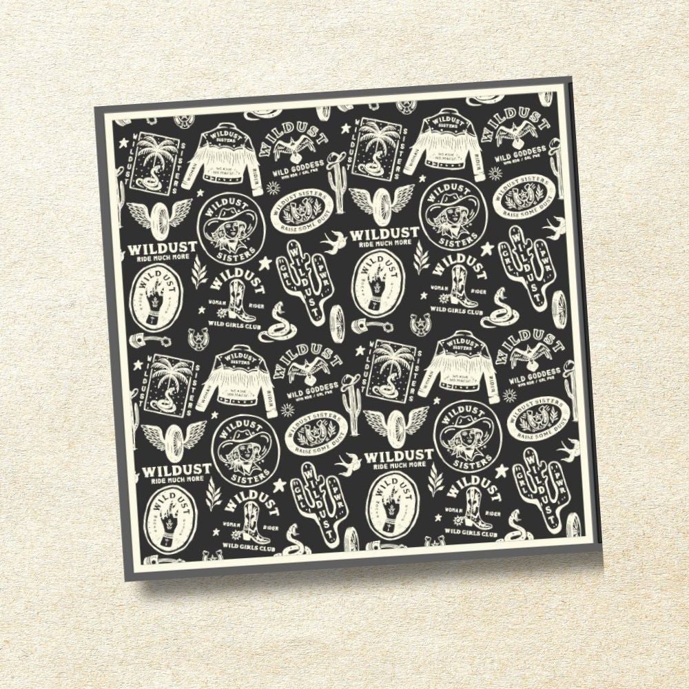 Wildust Sisters Moto Scarf Wild Spirit - Grey | Veloce Club