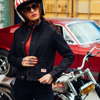 Wildust Sisters Pioneer Moto Jacket in Black - available at Veloce Club