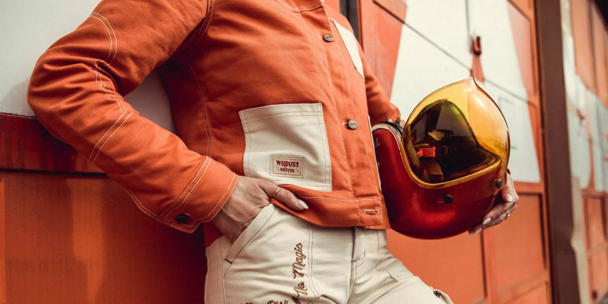Wildust Sisters Pioneer Moto Jacket - Brick | Veloce Club
