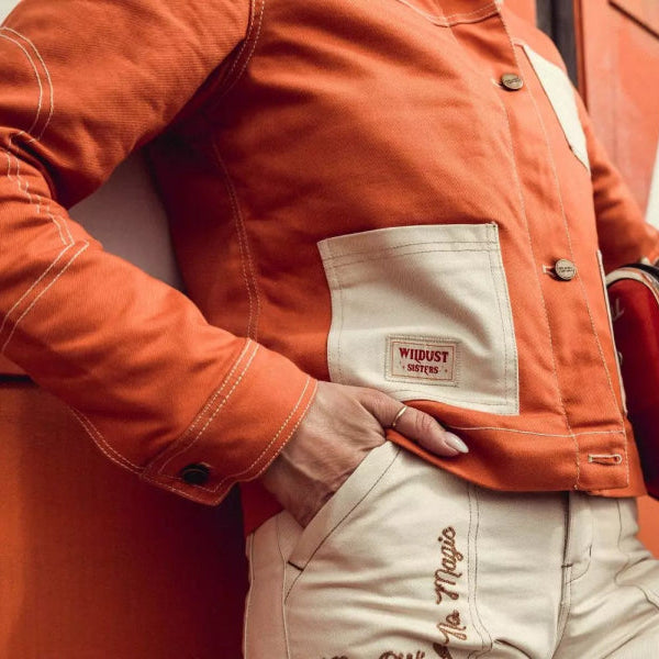 Wildust Sisters Pioneer Moto Jacket - Brick | Veloce Club