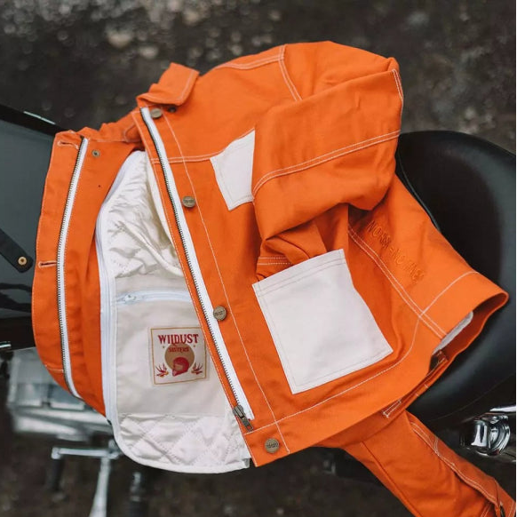Wildust Sisters Pioneer Moto Jacket - Brick | Veloce Club