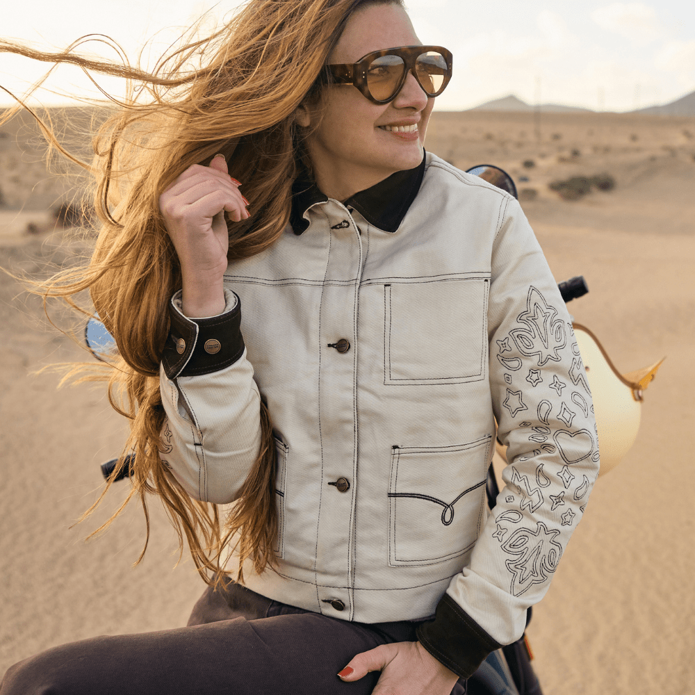 Wildust Sisters Pioneer Wild Kraft Women's Jacket available at Veloce Club
