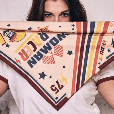 Wildust Sisters Pole Position Moto Scarf available at Veloce Club