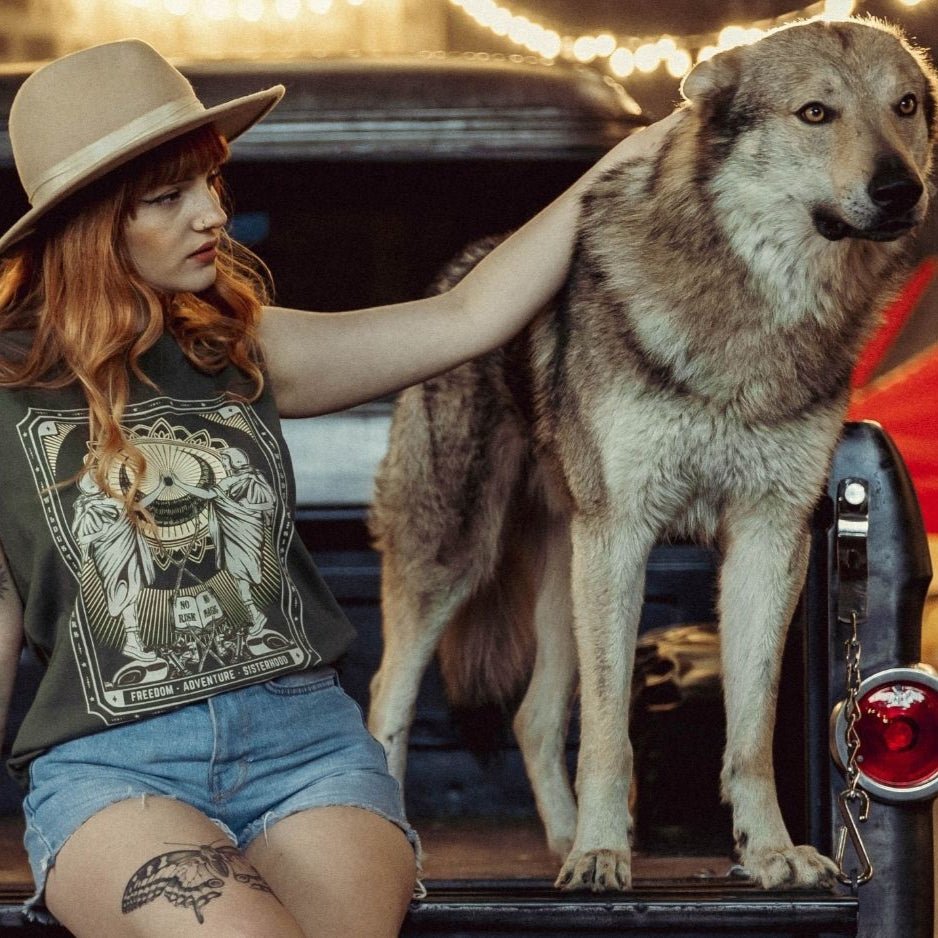 Wildust Sisters Pray Tank - Green | Veloce Club