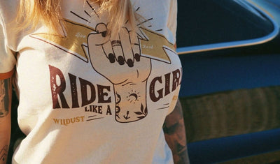 Wildust Sisters Ride Like a Girl T-Shirt | Veloce Club