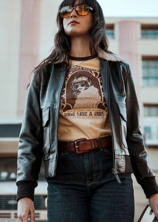 Wildust Sisters Ringer T-Shirt - Janis - available at Veloce Club