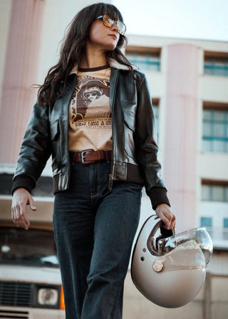 Wildust Sisters Ringer T-Shirt - Janis - available at Veloce Club