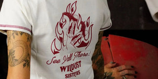 Wildust Sisters Ringer T-Shirt - See You In Hell - available at Veloce Club