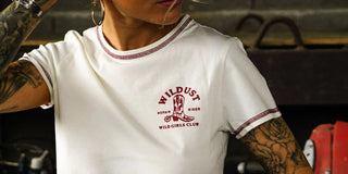 Wildust Sisters Ringer T-Shirt - See You In Hell - available at Veloce Club