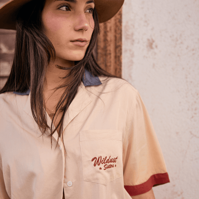 Wildust Sisters Light Shirt Scary Routine | Women’s Moto Shirt available at Veloce Club
