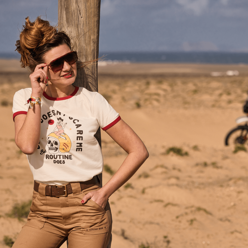 Wildust Sisters Scary Routine T-Shirt in White