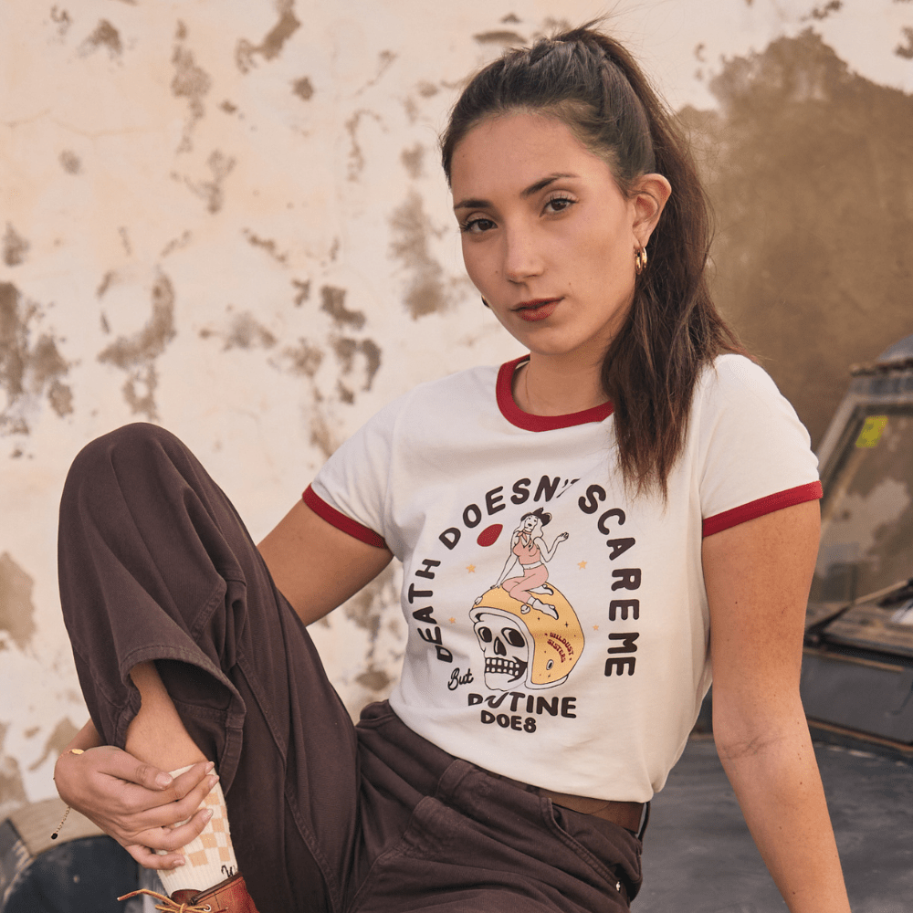 Wildust Sisters Scary Routine T-Shirt in White