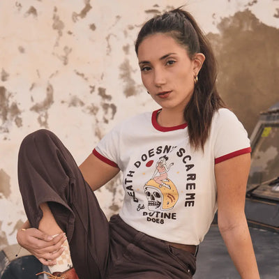Wildust Sisters Scary Routine T-Shirt in White