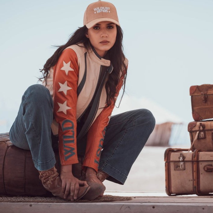 Wildust Sisters Stars & Stripes Jacket - Brick | Veloce Club