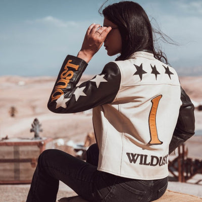 Wildust Sisters Stars & Stripes Jacket - Khaki | Veloce Club